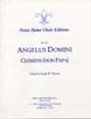 Angelus Domini SATB choral sheet music cover